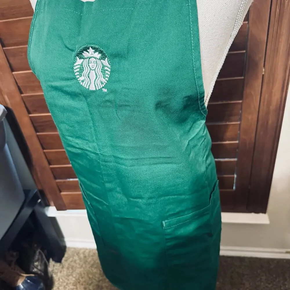Starbucks Apron & Tumbler Lot 2022‎ Pink Lemonade & Mermaid Cold Cups 16 Oz